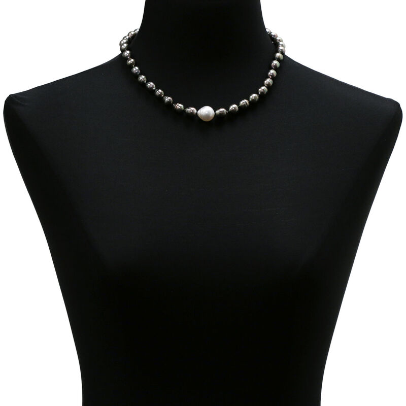 Cultured South Sea & Tahitian Pearl Strand image number 3