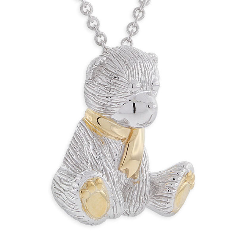 2013 Benny Bear Pendant in Sterling Silver image number 3