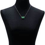 Lisa Bridge Chalcedony & Black Sapphire Necklace