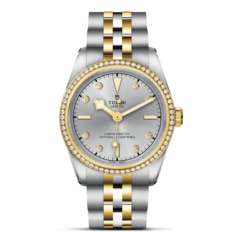 TUDOR Black Bay 31mm S&G Silver With Diamond Dial Watch image number 0