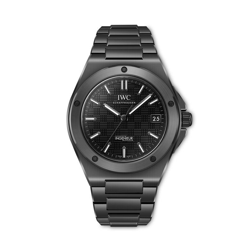 IWC Ingenieur Black Dial Watch, 42mm image number 0