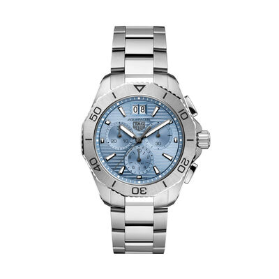 TAG Heuer Aquaracer Professional 200 Chronograph Blue Dial Watch, 40mm
