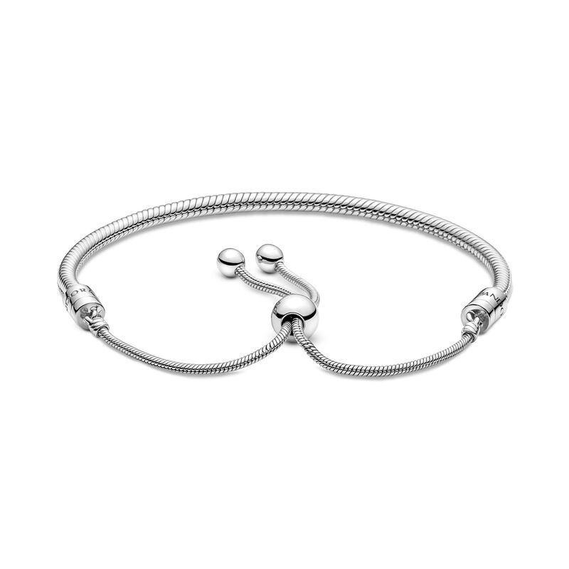 Pandora Moments Snake Chain Slider Bracelet image number 1