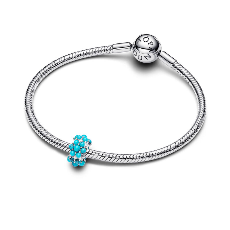 Pandora Turquoise-coloured Ocean Charm image number 2