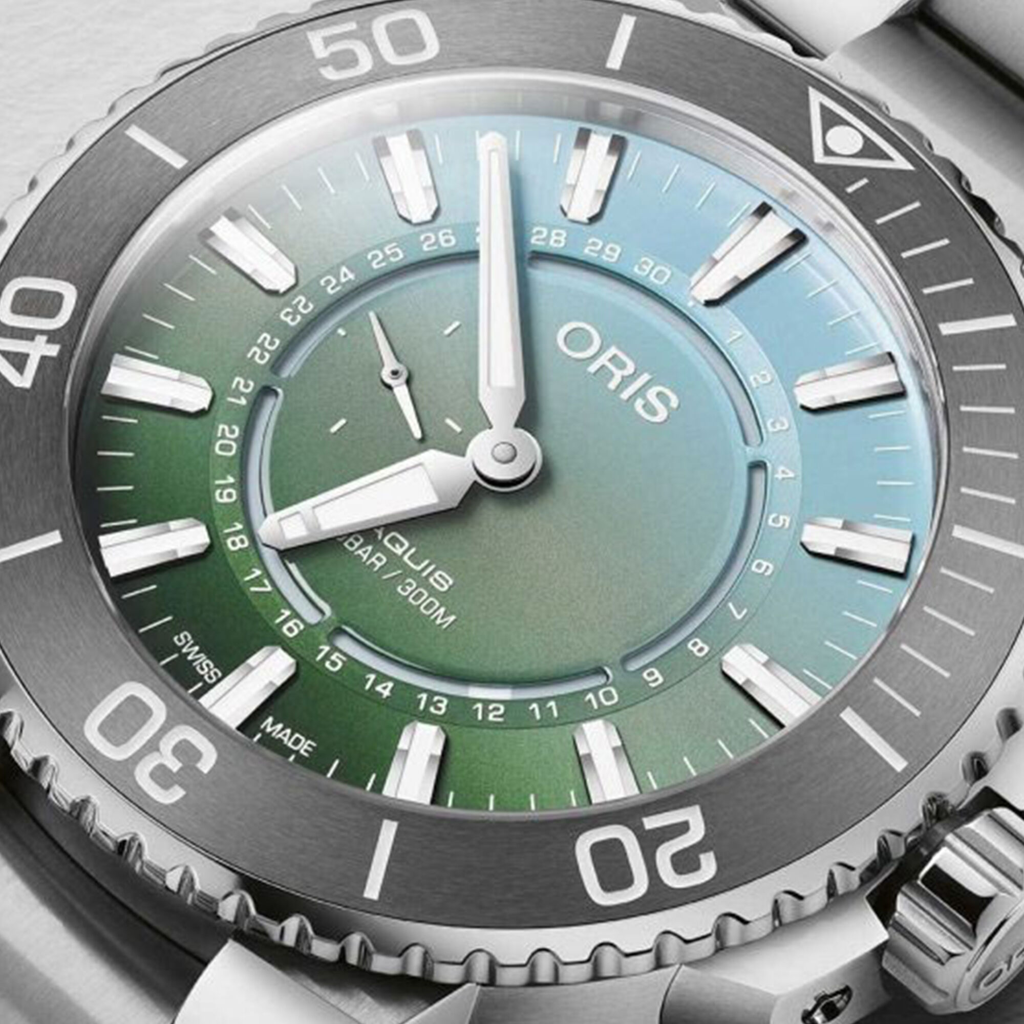 Oris Dat Watt Limited Edition II Watch Green Dial, 43.50mm