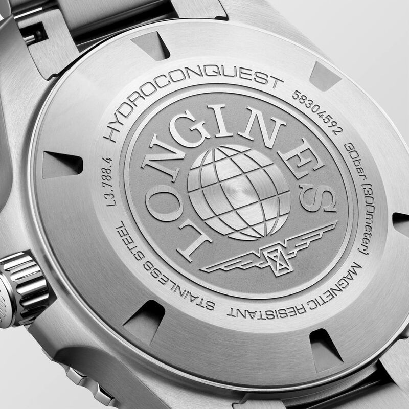Longines Hydroconquest Green Dial Watch, 42mm image number 3