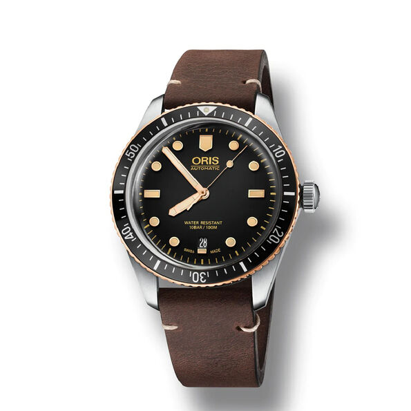 Oris Divers Sixty-Five Black Dial Watch, 40mm