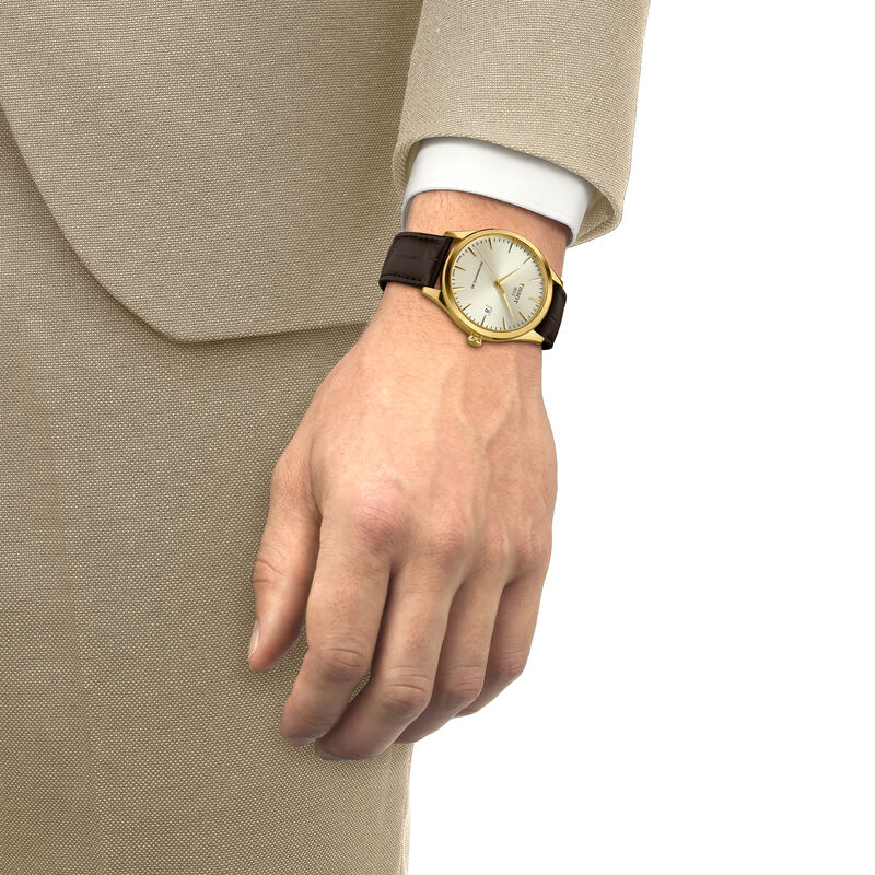 TISSOT Classic Dream Silver Dial Watch, 40mm image number 3
