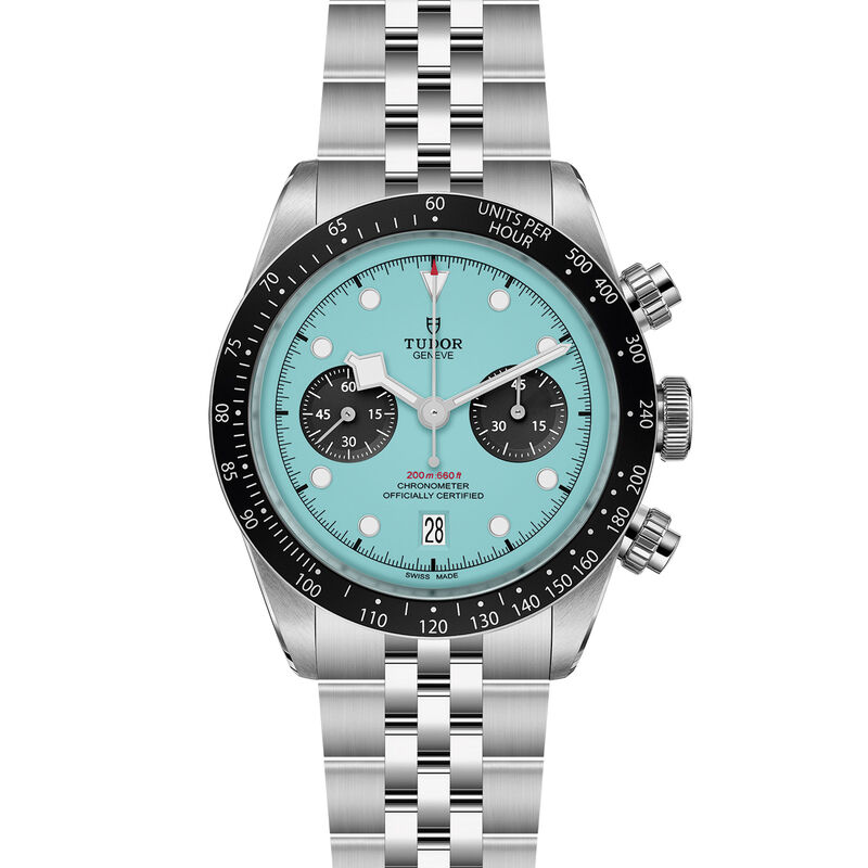 TUDOR Black Bay Chrono Turquoise Dial Watch, 41mm image number 1