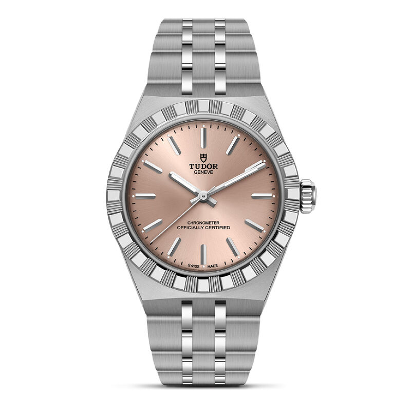 TUDOR Royal Salmon Dial Watch, 30mm image number 0
