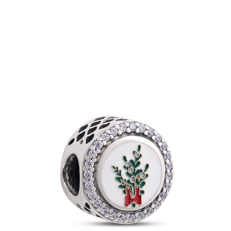 Pandora Kiss Me Bead Charm image number 0