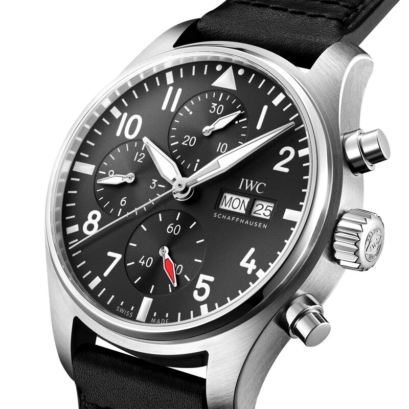 IWC Pilot&rsquo;s Watch Chronograph Black Dial Watch, 41mm image number 3