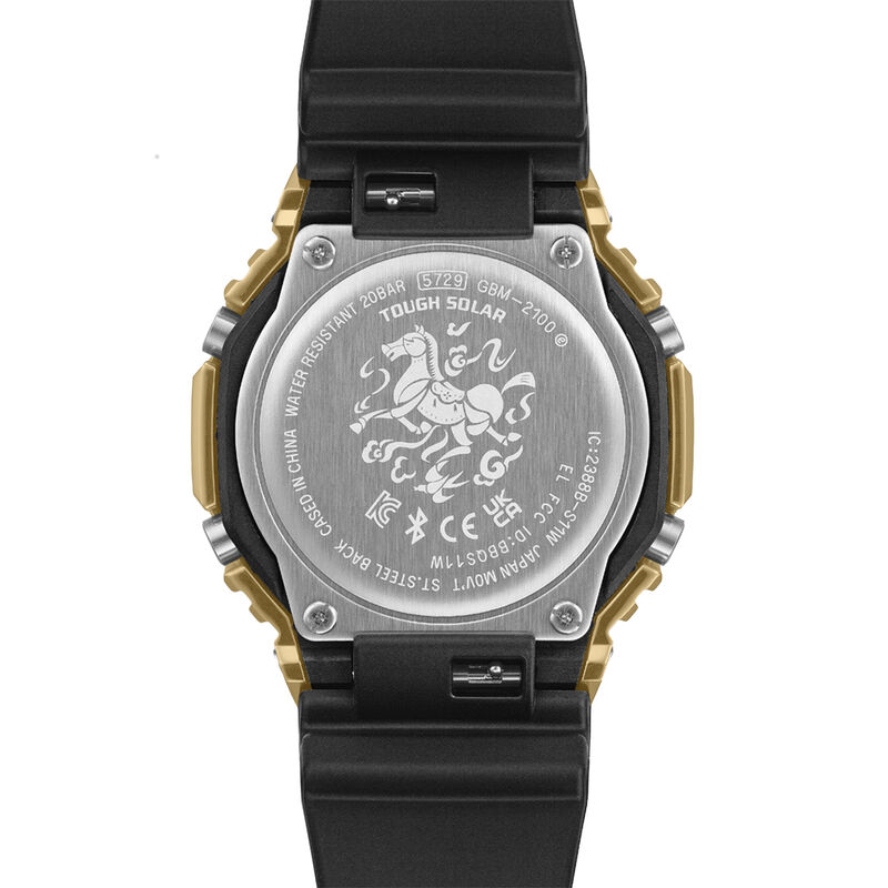 G-Shock G-Steel 2100 Series Black Dial Watch, 44.4mm image number 1