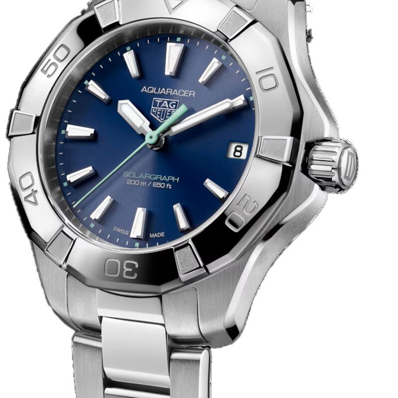 TAG Heuer Aquaracer Professional 200 Solargraph Blue Dial, 34mm image number 1