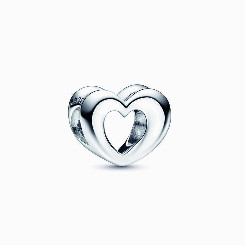 Pandora Radiant Open Heart Charm image number 1