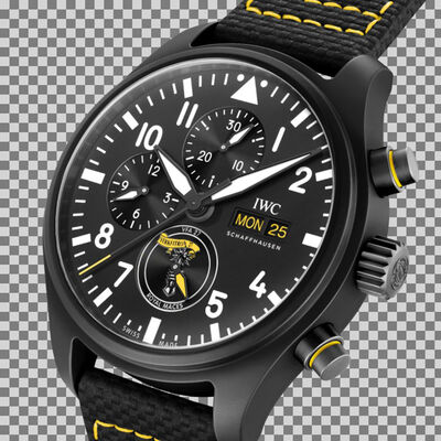 IWC Pilot&rsquo;s Watch Chronograph Edition Royal Maces Black Dial Watch, 44.5mm