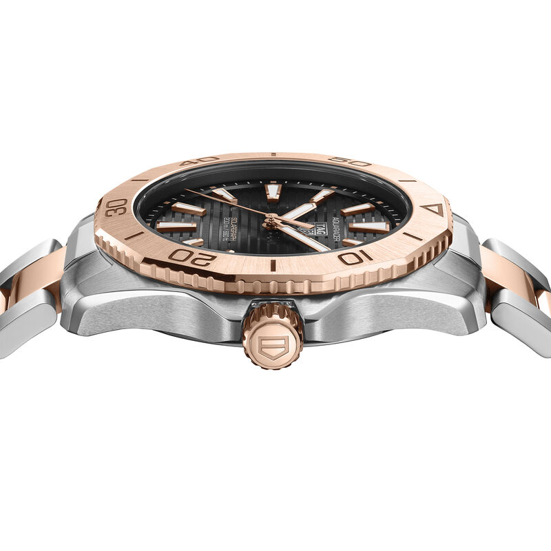 TAG Heuer Aquaracer Professional 200 Solargraph Black Dial Watch, 40mm image number 2