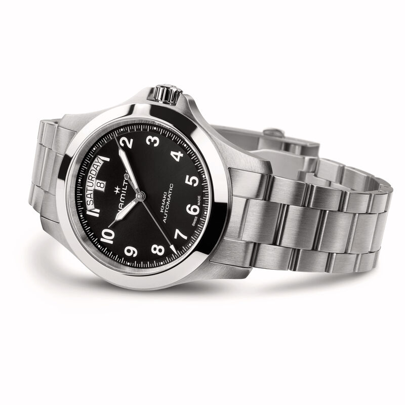 Hamilton Jazzmaster Quartz Black Dial Watch, 40mm image number 1