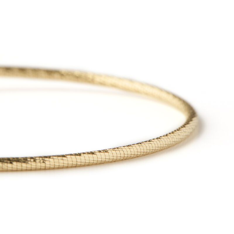 Toscano 7-Inch Flexy Wire Bracelet, 14K Yellow Gold image number 1
