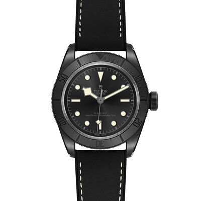 TUDOR Black Bay Ceramic Black Dial Watch, 41mm