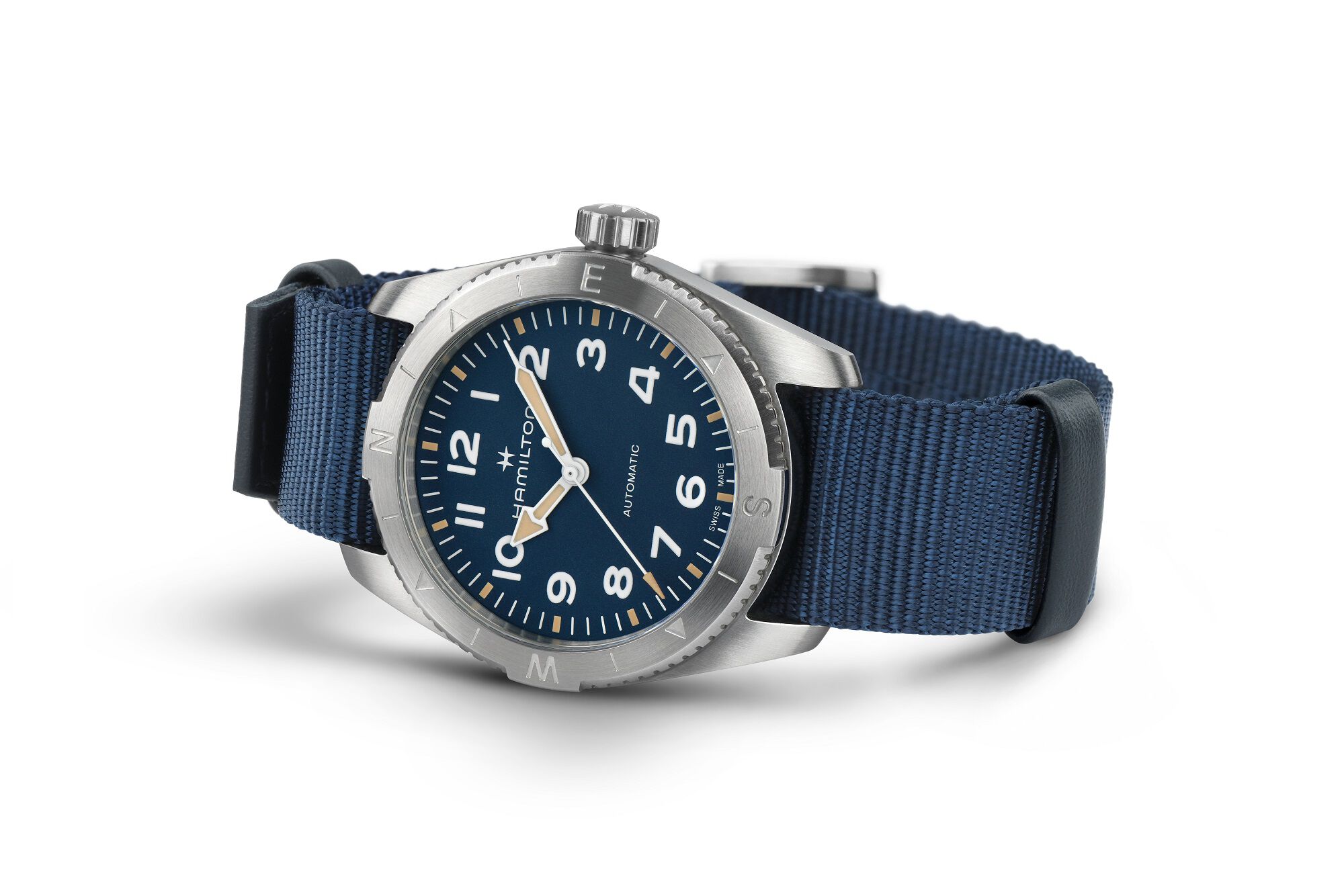 Hamilton Khaki Field Expedition Auto Watch Blue Dial, 37mm