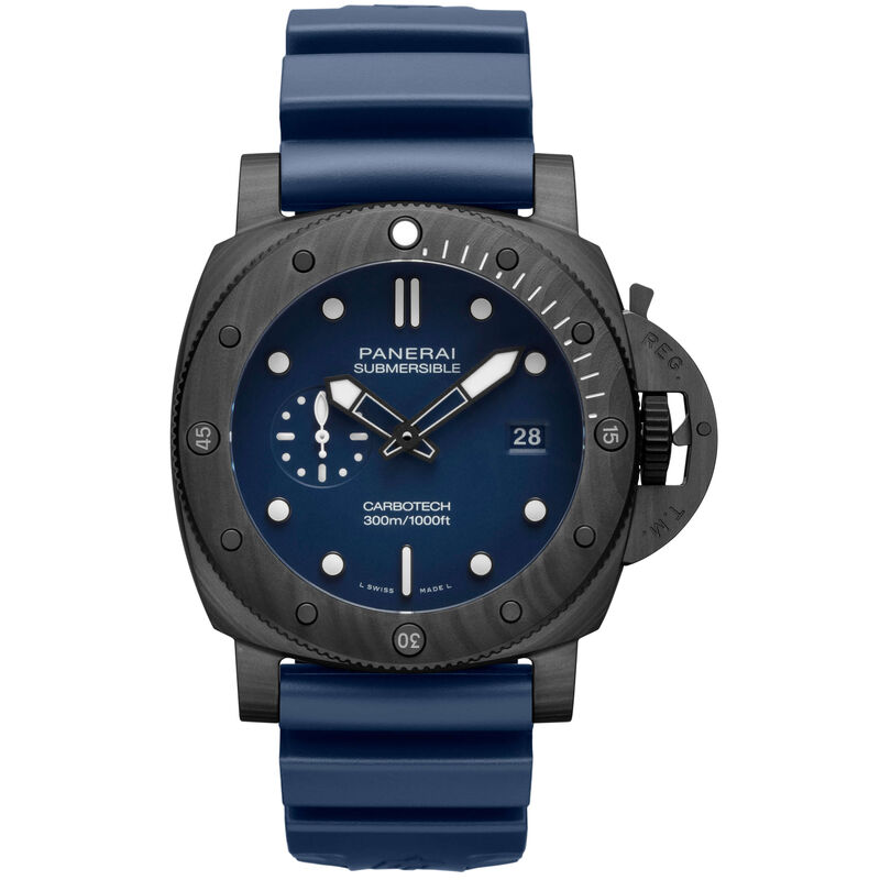 Panerai Submersible QuarantaQuattro Carbotech™ Blu Abisso Watch, 44mm image number 0