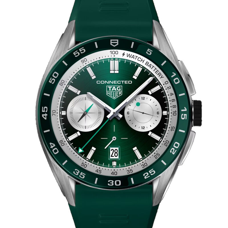 TAG Heuer Connected Calibre E4 Green Dial, 45mm image number 0