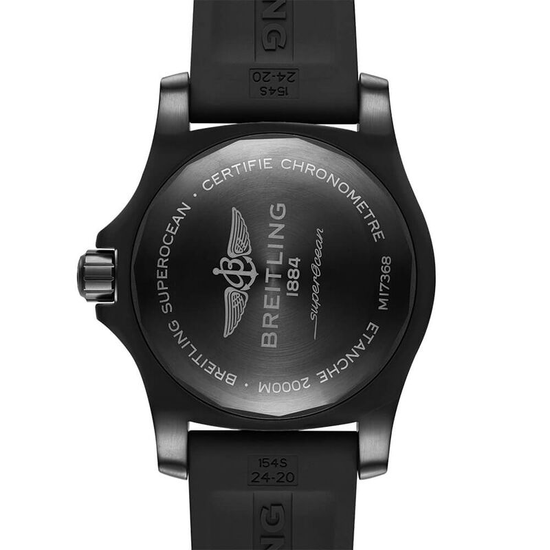Breitling Superocean Automatic 46 Black Steel Watch, 46mm image number 2