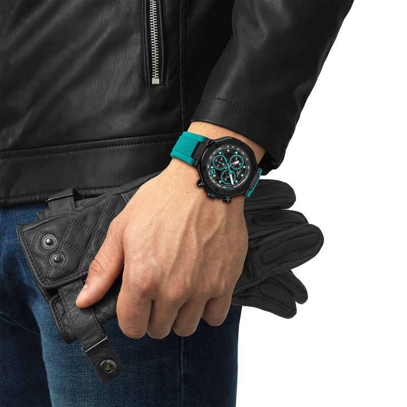 TISSOT T-Race Black Dial Watch, 45mm image number 3