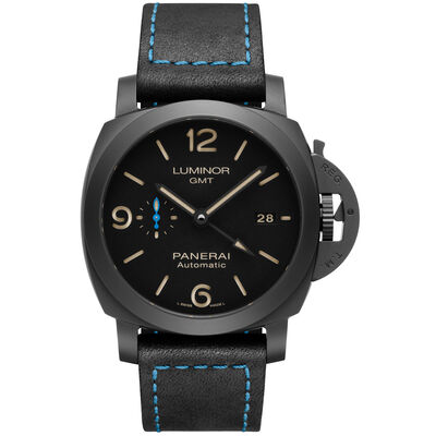 Pre-Owned Panerai Luminor GMT Black Dial Watch, 44mm