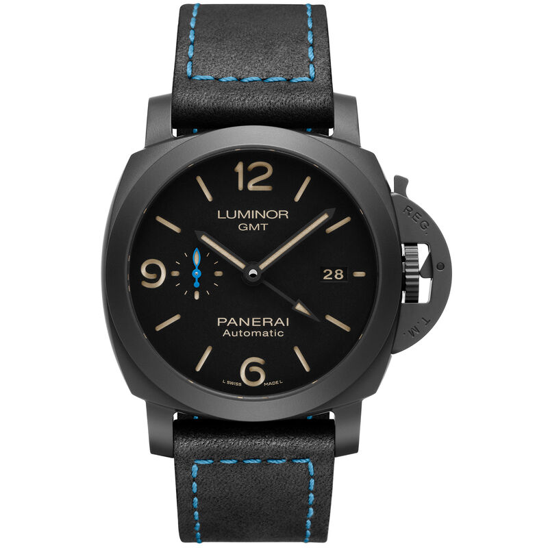 Pre-Owned Panerai Luminor GMT Black Dial Watch, 44mm image number 0
