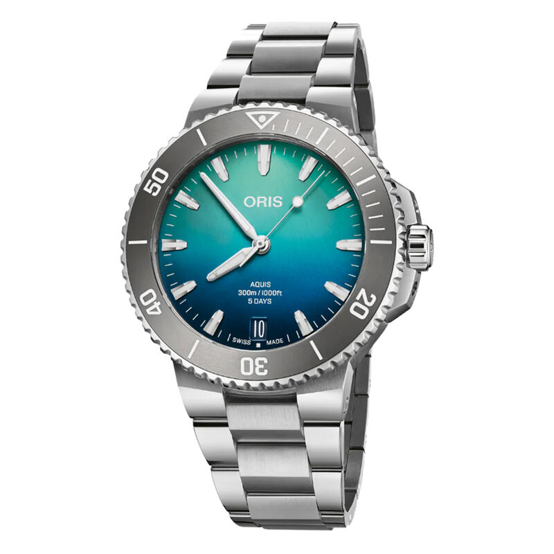 Oris Great Barrier Reef Limited Edition IV Blue Dial, 43 mm image number 0