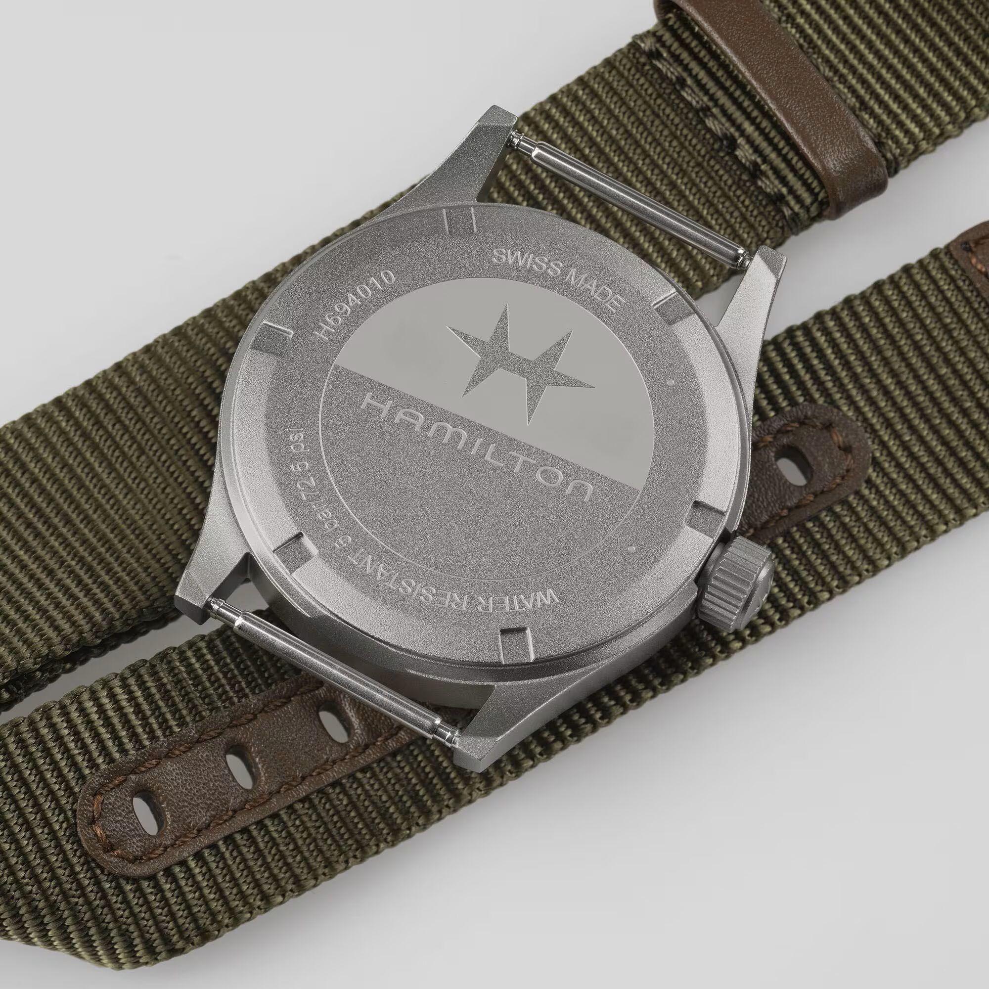 Hamilton Khaki Field Quartz Watch Black Dial, 38mm