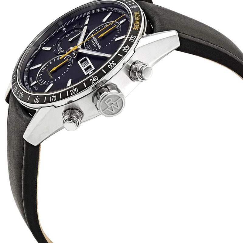 Raymond Weil Freelancer Automatic Chronograph Black Dial, 42mm image number 1