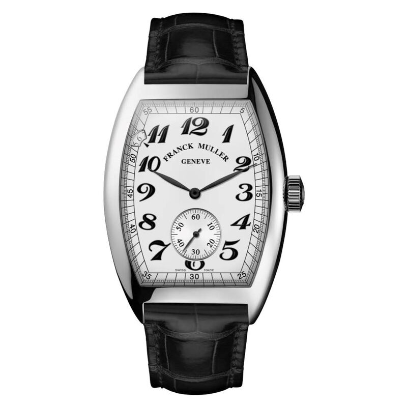 Franck Muller Cintr&eacute;e Curvex Classic Silver Dial Watch, 39.6mm x 55.4mm image number 0