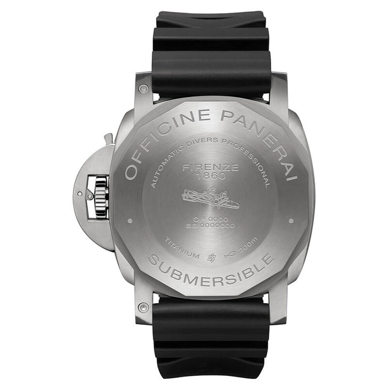Panerai Submersible 1950 Titanio Black Dial Titanium Watch, 47mm image number 1
