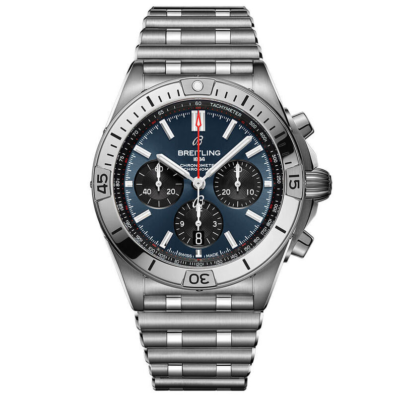 Breitling Chronomat B01 42 Blue Steel Watch, 42mm image number 1
