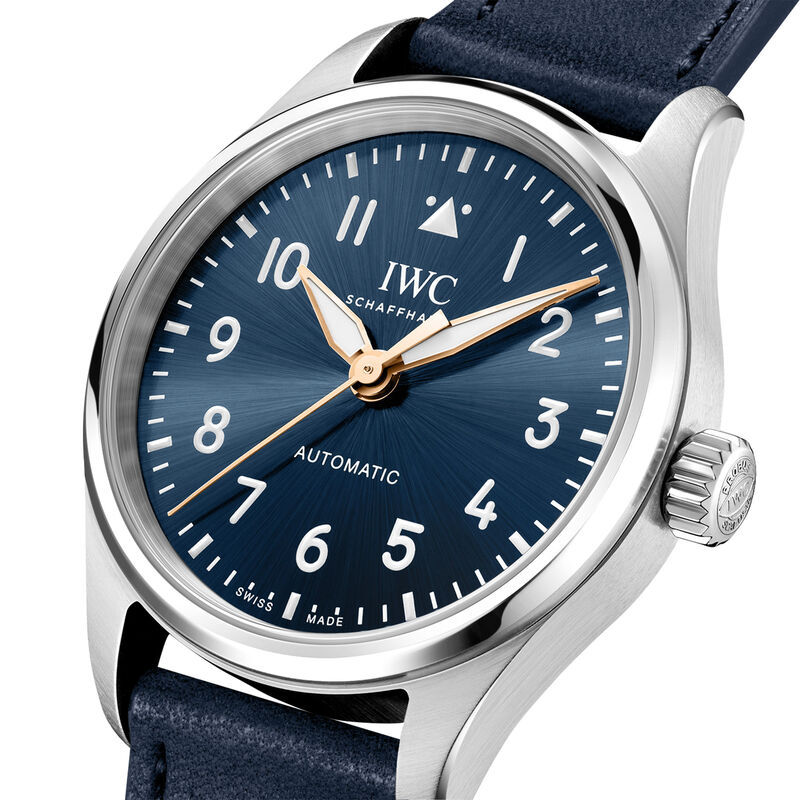 IWC Pilot's Automatic Le Petit Prince Blue Dial Watch, 36mm image number 1