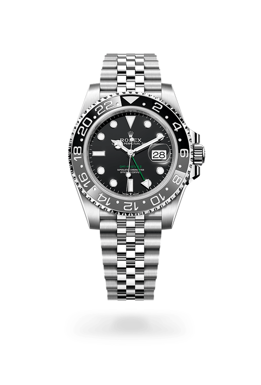 rolex gmt-master ii in oystersteel, m126710grnr-0003 - ben bridge