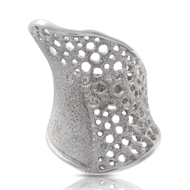 Honeycomb Ring in Sterling Silver image number 3
