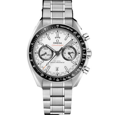 OMEGA Speedmaster Racing White Dial Watch, 44.25mm