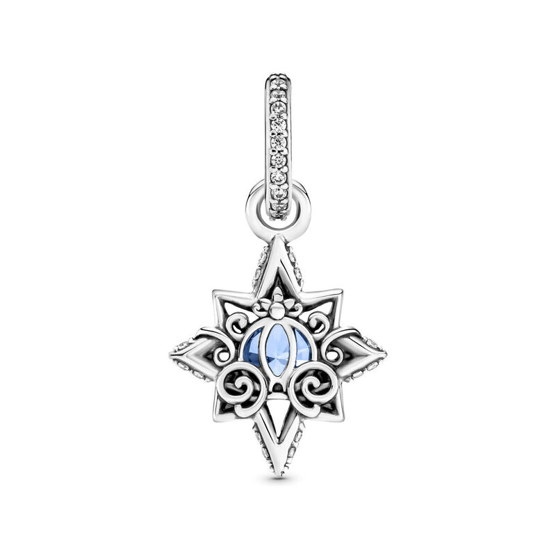 Pandora Disney Cinderella Blue Star CZ Pendant image number 2