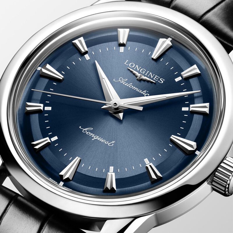 Longines Conquest Heritage Blue Dial Watch, 38mm image number 3