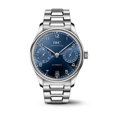 IWC Portugieser Automatic Blue Dial Watch, 42.4mm