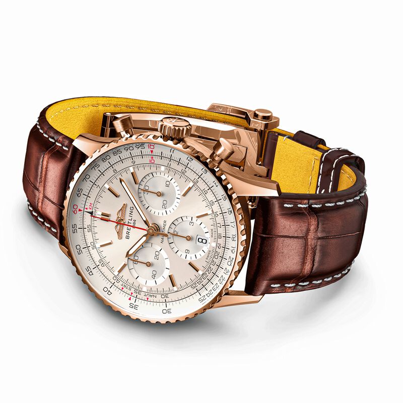 Breitling Navitimer B01 Chronograph Beige Dial Watch, 41mm image number 3