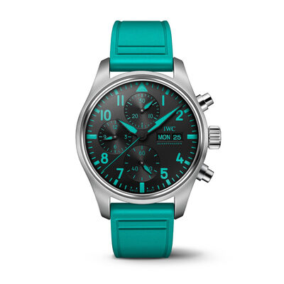 IWC Pilot&rsquo;s Chronograph  &ldquo;Mercedes-AMG PETRONAS Formula One&trade; Team&rdquo; Black Dial Watch, 41mm