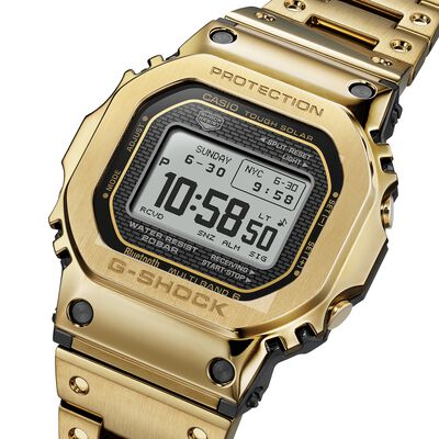 G-Shock 5000 Series Full Metal Grey Dial Watch, 43.6mm
