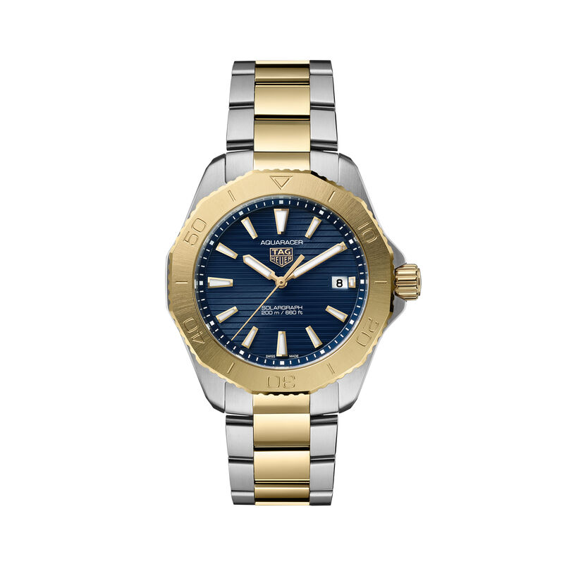 TAG Heuer Aquaracer Professional 200 Solargraph Blue Dial Watch, 40mm image number 0