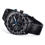 Tissot PRS 516 Chronograph Black Carbon Black PVD Watch, 42mm