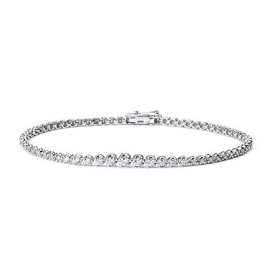 Graduated Diamond Bracelet 14K | Ben Bridge Jeweler